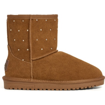 pepe jeans δερμάτινο κάμελ australian σε προσφορά