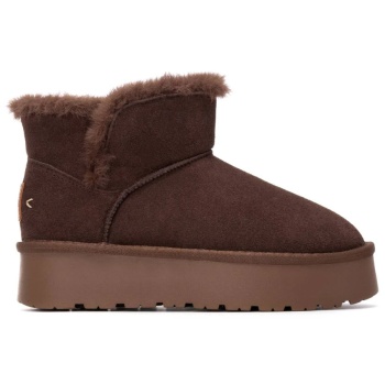 carmela καφέ δερμάτινο australian boot σε προσφορά