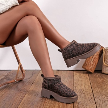 animal print δερμάτινο australian boot σε προσφορά