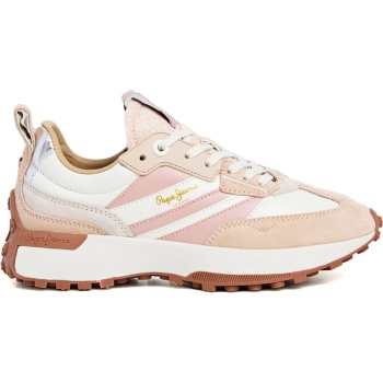 pepe jeans nude sneaker lucky pls600032 σε προσφορά