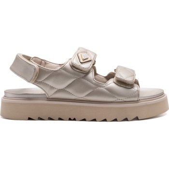 replay χρυσό σανδάλι alicante padded