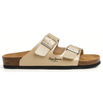pepe jeans χρυσό ανατομικό σανδάλι