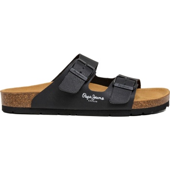 pepe jeans μαύρο ανατομικό σανδάλι