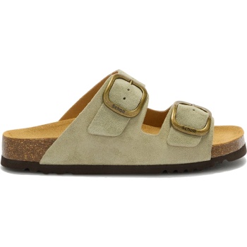 scholl πράσινο ανατομικό σανδάλι noelle