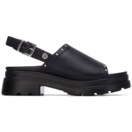  refresh μαύρο σανδάλι 175157