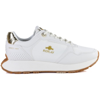 replay λευκό sneaker avalan sun