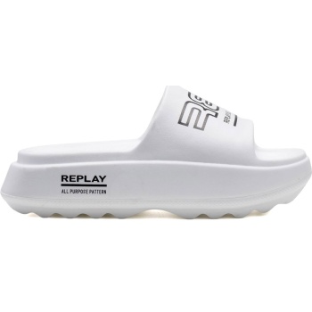 replay λευκή σαγιονάρα brixy print