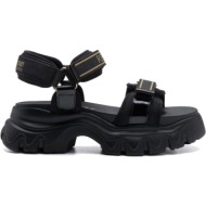  replay μαύρο σανδάλι jp140005t