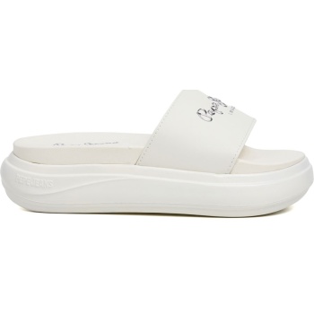 pepe jeans λευκή σαγιονάρα pls700001