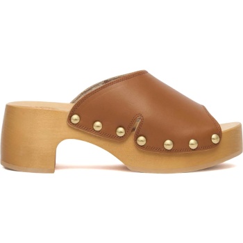 scholl δερμάτινο ταμπά τσόκαρο pescura