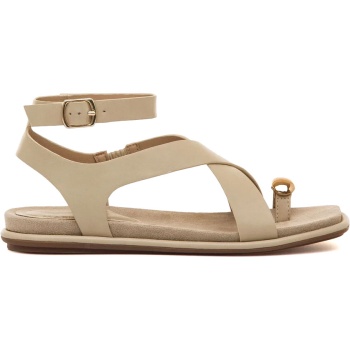 mariamare μπεζ σανδάλι 68733