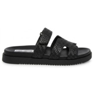  steve madden μαύρο σανδάλι missile