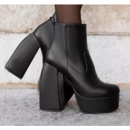 μποτάκια μαυρο μποτακι - bruno