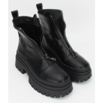 μποτακια μαυρα με φερμουαρ - dolf