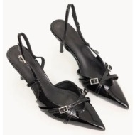 γόβες μαυρες λουστριν γοβες - ntalia