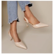 γόβες nude λουστριν γοβες - life