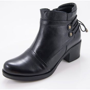 γυναικείο δερμάτινο ανατομικό μποτάκι