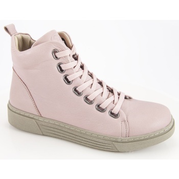 γυναικείο δερμάτινο ανατομικό μποτάκι