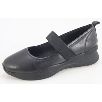 γυναικεία ανατομική δερμάτινη μπαλαρίνα