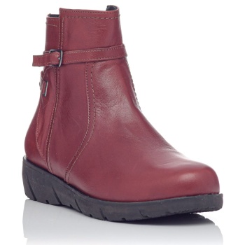 γυναικείο ανατομικό δερμάτινο μποτάκι σε προσφορά