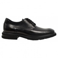 ανδρικά παπούτσια fluchos belgas f0630 sierra negro μαύρο δέρμα