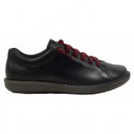  γυναικεία παπούτσια chacal 6400-1703 μαύρο δέρμα