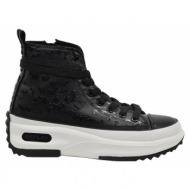  γυναικεία sneakers replay rv1q0003t aqua disney 3 0652-black μαύρο