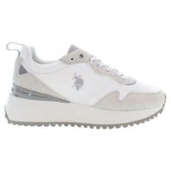  γυναικεία sneakers u.s.polo assn bayle001 suedde-nylon λευκό
