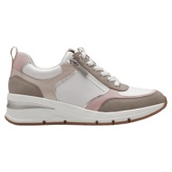  γυναικεία sneakers tamaris 1-23721-42 596 ροζ