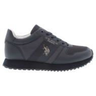  ανδρικά sneakers u.s.polo assn xirio008 dbl-001 textile-pu synth leather μπλε