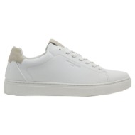  ανδρικά sneakers renato garini 108-700 torino-018 white/ice nubuck 2080-3 λευκό πάγος