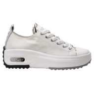  γυναικεία sneakers replay gwz5m .000 c0002t rz5m0002t aqua2low 0081-white silver ασημί