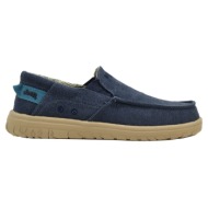  ανδρικά μοκασίνια jeep jm41053a samoa slip on 016 navy μπλε