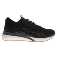  ανδρικά sneakers u.s.polo assn felix001-blk knitted μαύρο