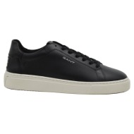  ανδρικά sneakers gant mc julien 29631555 leather g00 black μαύρο δέρμα