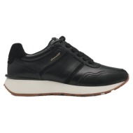  γυναικεία sneakers tamaris 1-23740-43 003 μαύρο δέρμα