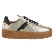  γυναικεία sneakers tamaris 1-23773-43 942 χρυσό δέρμα