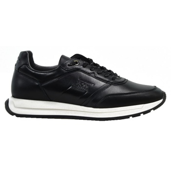 ανδρικά sneakers boss ab230 black top