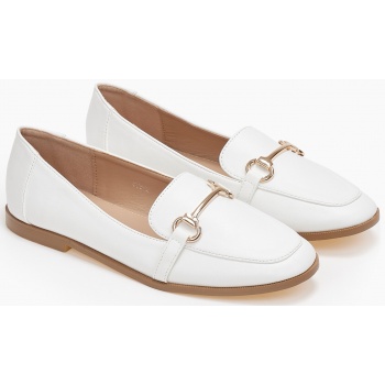 γυναικεία loafers - λευκό