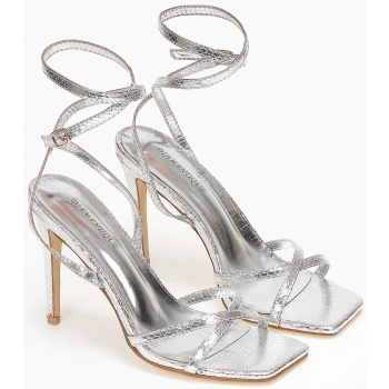 πέδιλα με χιαστί λουράκια και λεπτό