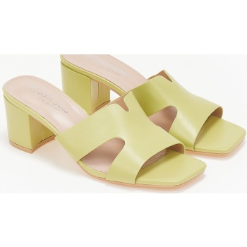 mules με ανοίγματα - πράσινο