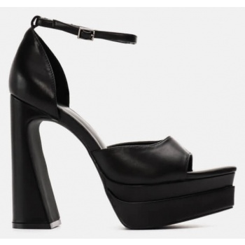 μυτερά πέδιλα με διπλή φιάπα και