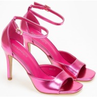  πέδιλα με κλειστή φτέρνα και μπαρέτα - φούξια