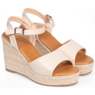  εσπαντρίγιες πλατφόρμες - μπεζ