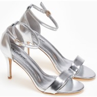  γυναικεια παπουτσια - ασημί