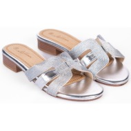  γυναικεια παπουτσια - ασημί