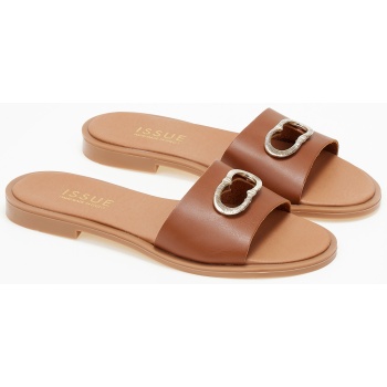 flat σανδάλια με διακοσμητικο ελληνικής