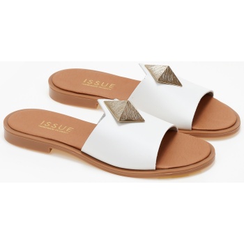 flat σανδάλια με διακοσμητικο ελληνικής