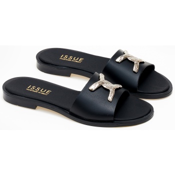 flat σανδάλια με διακοσμητικο ελληνικής