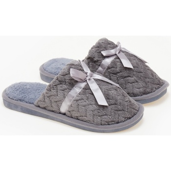 γυναικείες παντόφλες. - γκρι